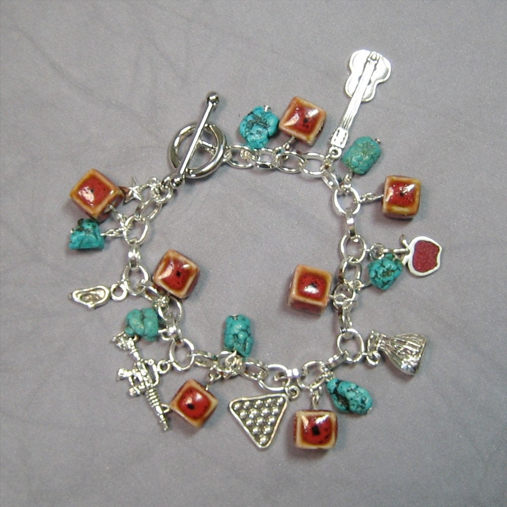 Holding Out For A Hero -  Serenity Jayne fandom charm bracelet