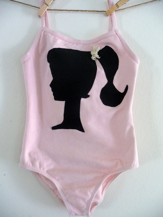 Items similar to BARBIE LEOTARD- Vintage Barbie Silhouette- Size 12/18