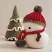 Amigurumi Pattern - Frosty the Snowman and Christmas Tree