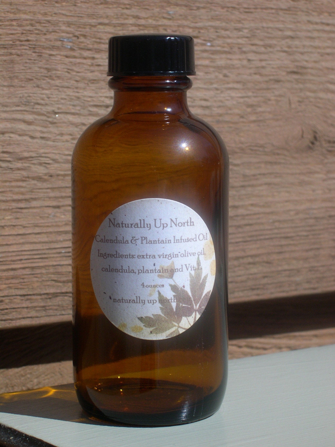 Calendula and Plantain Herbal Oil 4 ounces