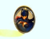 Anime Batgirl Adjustable Ring