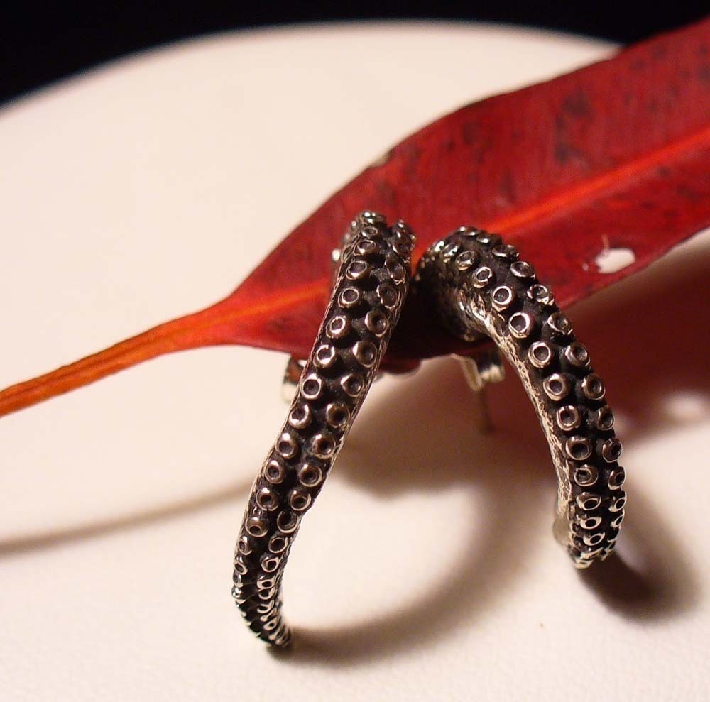 Tentacle Earrings Unmatched - Legs and Curvaceous