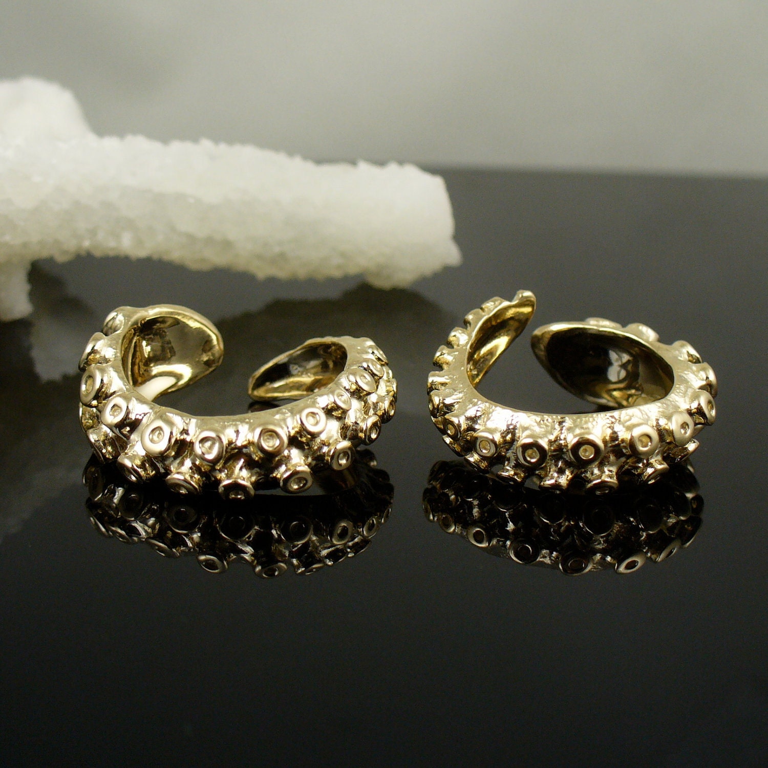SALE 14K Wedding Band Set