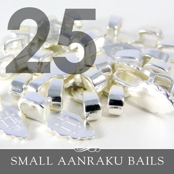 GENUINE Aanraku Bails 25 Small Silver Plated Bails. Genuine Aanraku. SJBS