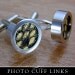 DIY Cuff Links. Something for the Dudes. Create Your Own Photo Cufflinks. Easy to Make. Add Your Own Image. Annie Howes.