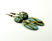 bohemian polymer earrings