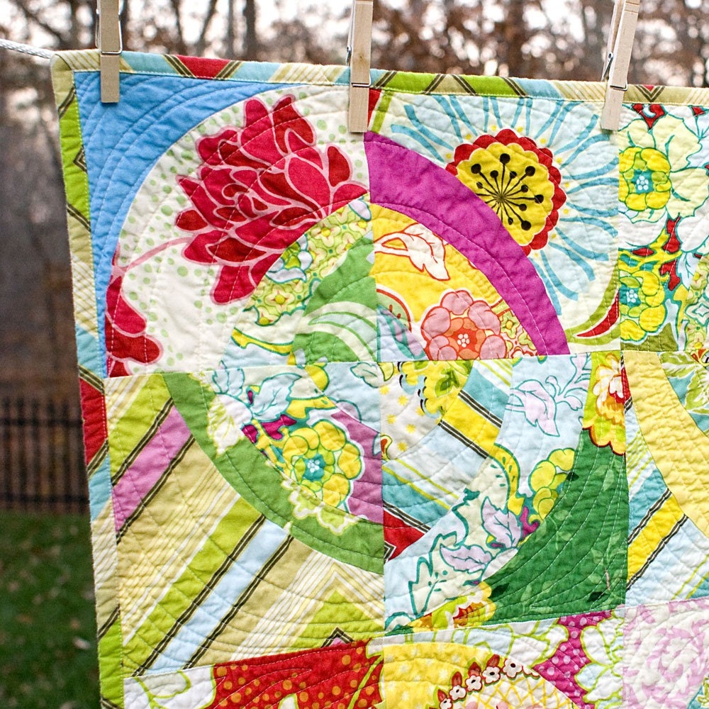 ON SALE -- Pop Garden Scrappy Circles No. 4