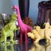 Dinosaur Planter Red Succulent Planter Triceratop Great for Birthdays