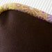 Personalized Pillow Button Letter E -- Lavender Button Monogram 14"x14" -- Insert Included