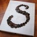 Button Monogram on Silk-Wrapped Canvas -- Custom Design Your Own -- by Letter Perfect Designs on Etsy