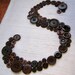 Button Monogram on Silk-Wrapped Canvas -- Custom Design Your Own -- by Letter Perfect Designs on Etsy