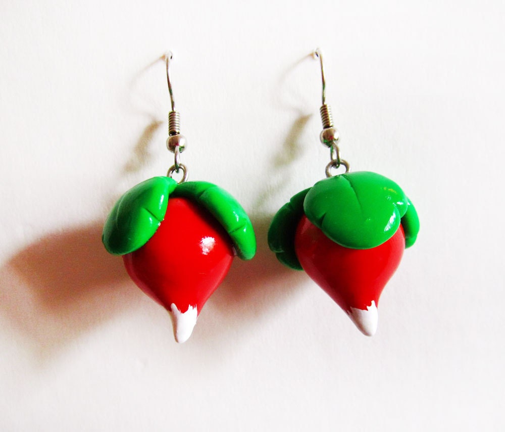 Harry Potter Luna Lovegood Radish Earrings