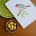 Chubby birdie - Archival print