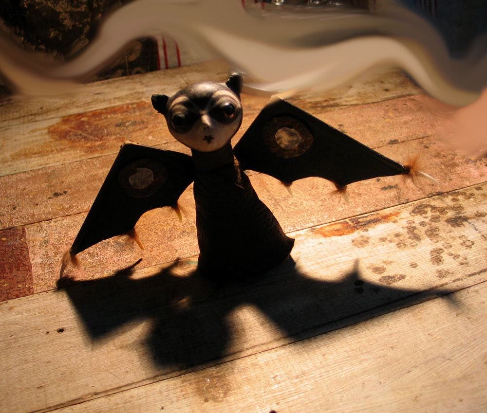Custom Order Not Your Everyday Fae-- Little Bat Pixie Shapeshifter