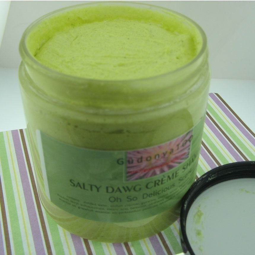 Gudonya Salty DAWG Cream Shampoo - Oh So Delicious Scent - vegan - 8oz JAR, bath beauty,bath body,home living,home garden