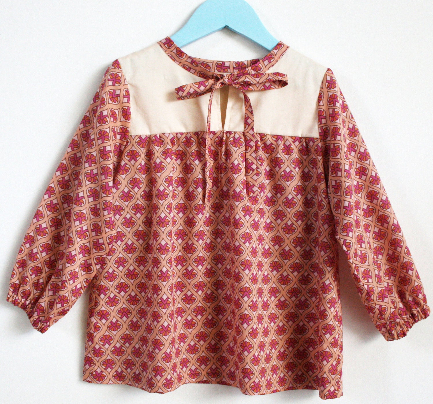 Simply Sweet Tunic Top & Blouse INSTANT DOWNLOAD PDF Sewing Pattern for Girls: Sizes 1, 2, 3, 4, 5, 6, 7 and 8