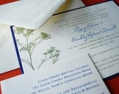 3 Piece wedding invitation- set