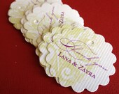 Favor tags, set of 20