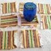 Coasters Retro Fiesta Vintage Woven Textiles 1950s Set of 8