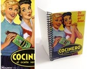 Retro Vintage Housekeepers - Spiral Notebook (4 x 6)
