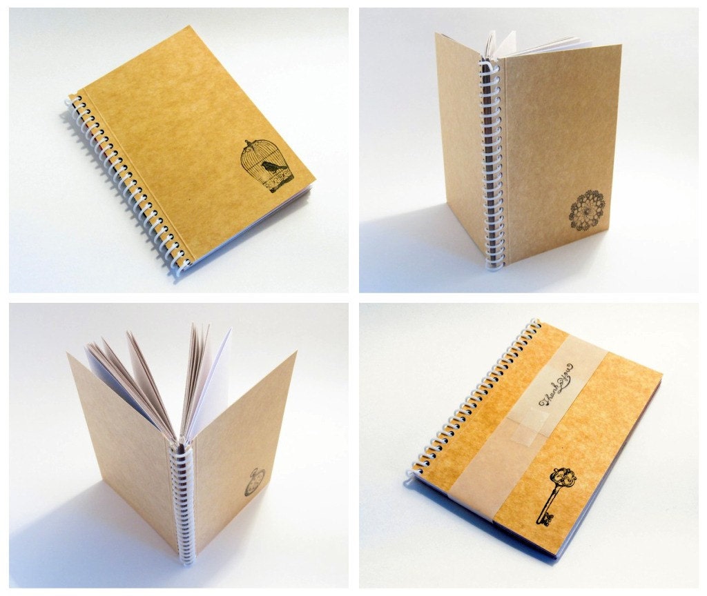Wholesale Set of 4 Pocket Eco Notebooks 4x6 by stationeryCiaffi