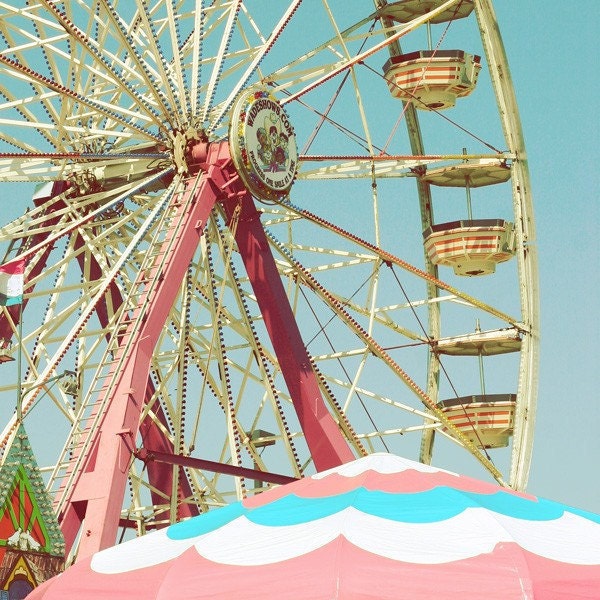 Spin Wheel - Fine-Art Carnival Print - 8x8