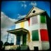Rainbow Crackhouse - Fine Art HOLGA Print - 8x8