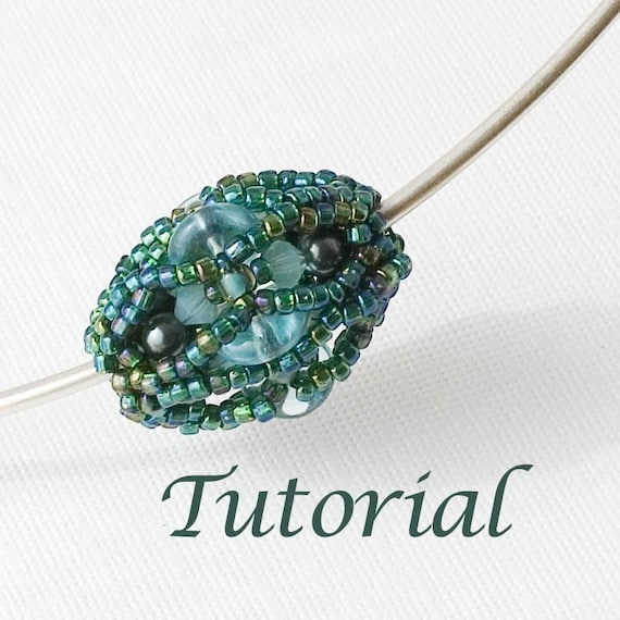 Beaded Bead Tutorial Lagoon (Advanced) Digital Download