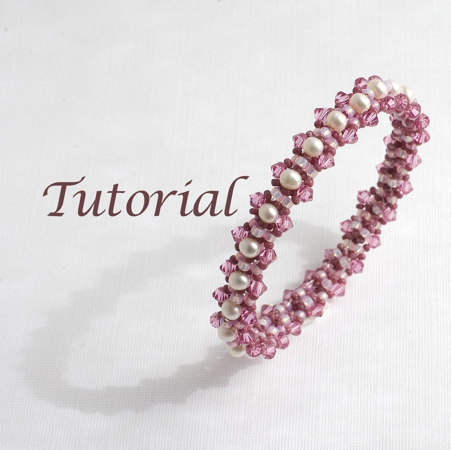 Beaded Bracelet Tutorial Sweetness and Light Digital Download