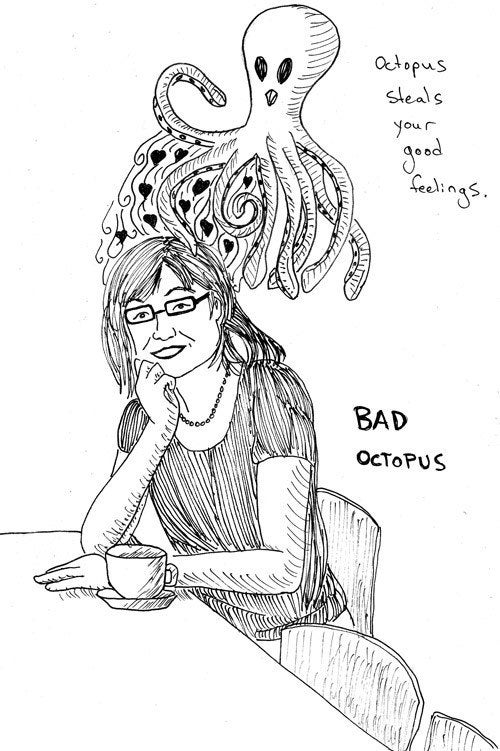 Bad Octopus DIGITAL PRINT