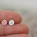 Bug and spots - Porcelain Earrings