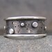 Starscape Ring . sterling silver . for him or her . order in whole, half or quarter sizes