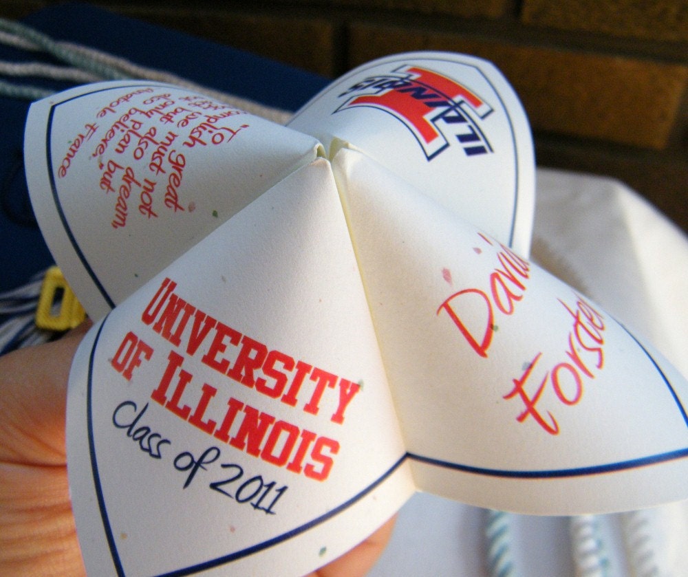 Cootie Catchers- Origami Graduation Announcements / Invites DESIGN ONLY