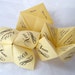 Cootie Catchers- Origami Wedding Favors- Set of 75