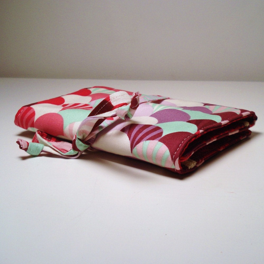 Jewelry Roll - Parisville Fans - Made to order
