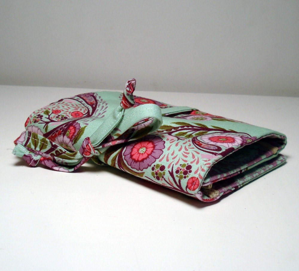 Jewelry Roll - Topiary- Made to order