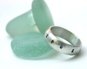 Sterling Silver Ring Spoken For Stamped  size five 5 and a half