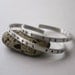 This Too Shall Pass Bracelet Stamped Sterling Cuff Medium - Small