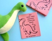 Coloring Book Zine - Little Lake Monster Coloring Book