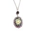 The black rose cameo necklace Victorian gothic