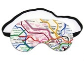 London Underground Tube Sleep Eye Mask