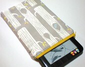 SALE - Birch Trees Padded eReader Sleeve