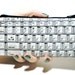 Keyboard Long Zipper Pouch