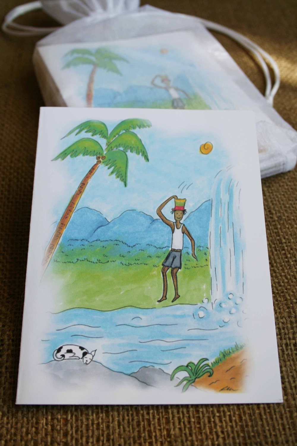 Notecards - Jumping Waterfall - Set of Six