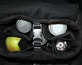 Digital Slr CAMERA Bag -  5 Lens - with side pockets custom for Angela