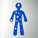 METRIC Blue Man Gauge