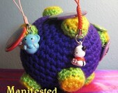 Magnetic Katamari - Purple, Green and Yellow
