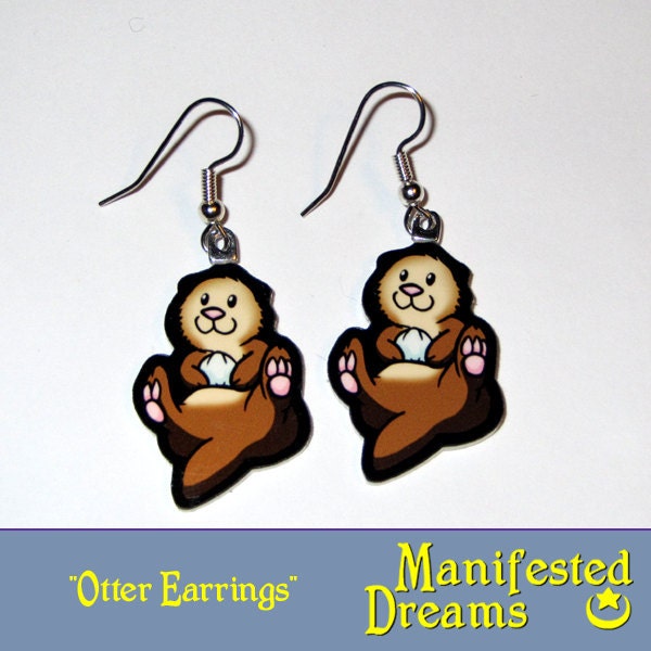 Otter Earrings