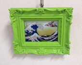 Back from the Future TAKUMA YOSHIDA Digital print with light green frame