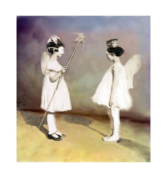Butterfly Fairy Magic Little Girls Fine Art Color Photograph